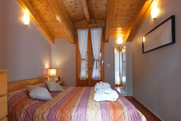 Detail of the bedroom